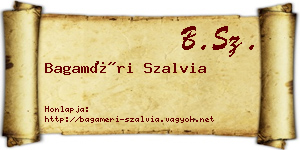 Bagaméri Szalvia névjegykártya